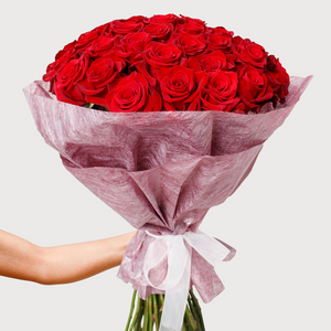 Exquisite Red Long Stem Roses [40Boxes Exclusive]